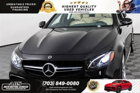 2018 Mercedes-Benz E-Class AMG E 63 S
