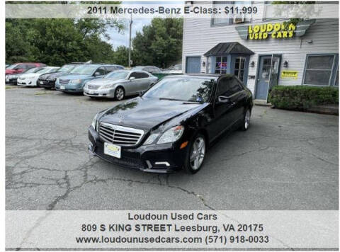 2011 Mercedes-Benz E-Class E 550 Luxury