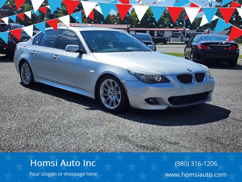 2010 BMW 5 Series for sale at Homsi Auto Inc in Kannapolis NC