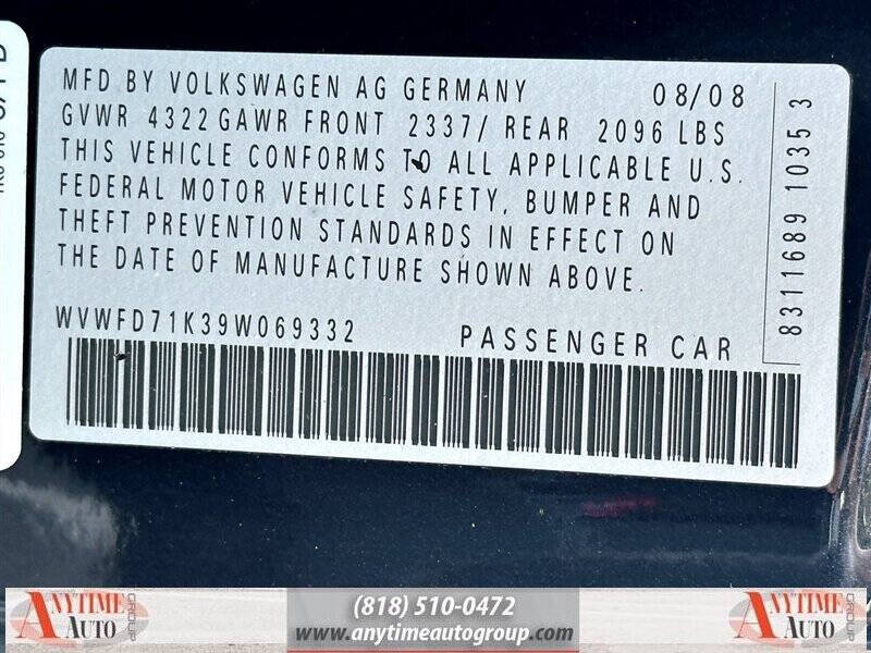 2009 Volkswagen GTI Base PZEV