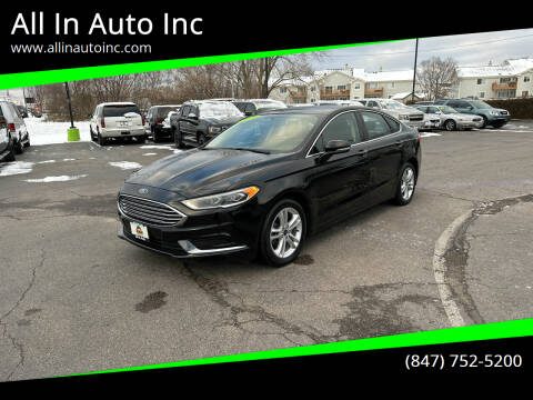 2018 Ford Fusion for sale at All In Auto Inc in Palatine IL