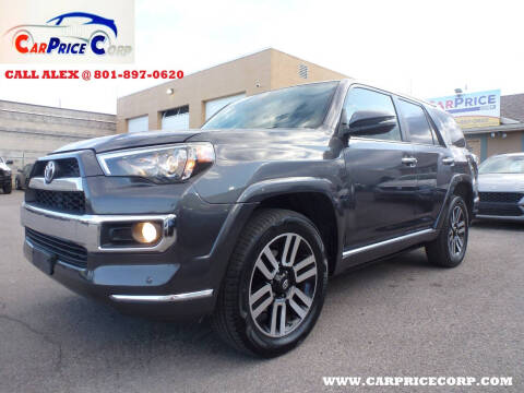 2018 Toyota 4Runner for sale at CarPrice Corp in Murray UT