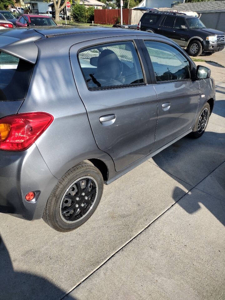 2015 Mitsubishi Mirage for sale at AK Used Auto Sales LLC in Omaha, NE