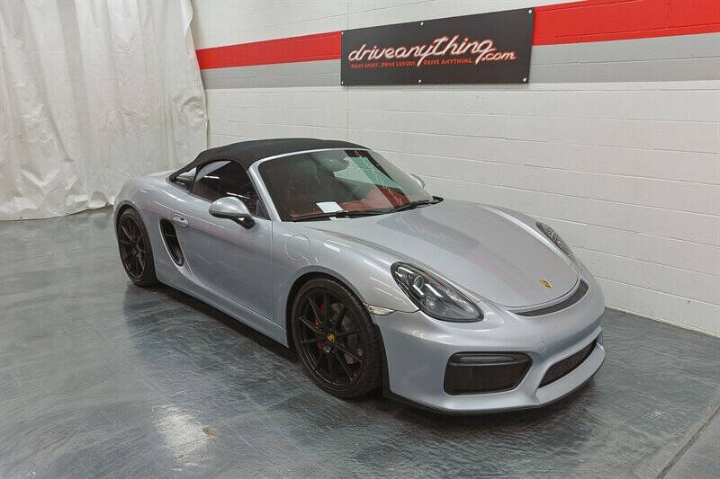 2016 Porsche Boxster Spyder