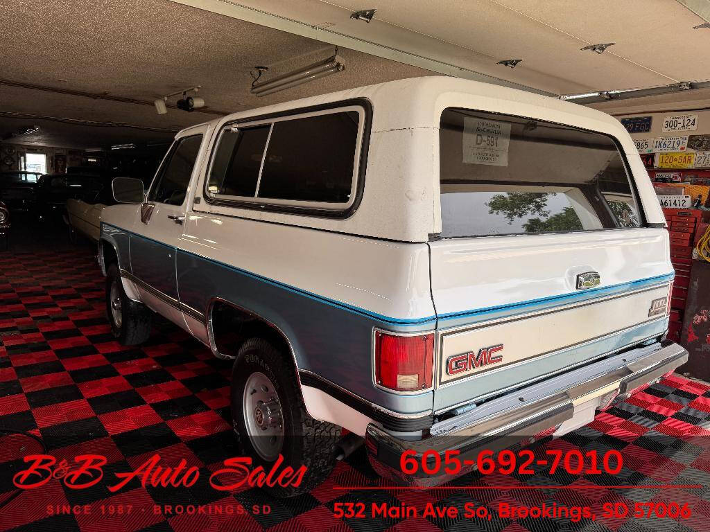 1990 GMC Jimmy 9