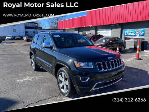 2016 Jeep Grand Cherokee for sale at Royal Motor Sales LLC in Saint Louis MO