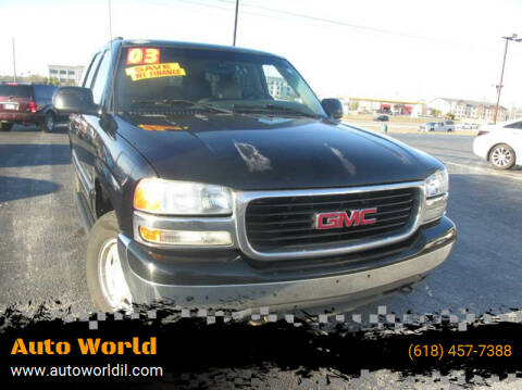 2003 GMC Yukon for sale at Auto World in Carbondale IL