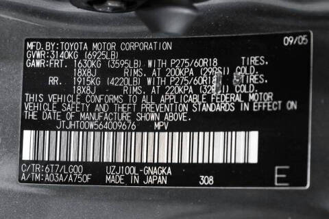 2006 Lexus LX 470