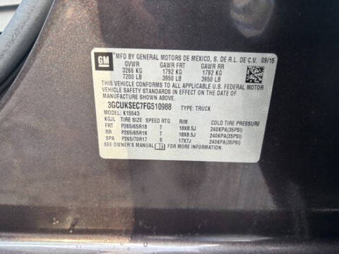 2015 Chevrolet Silverado 1500