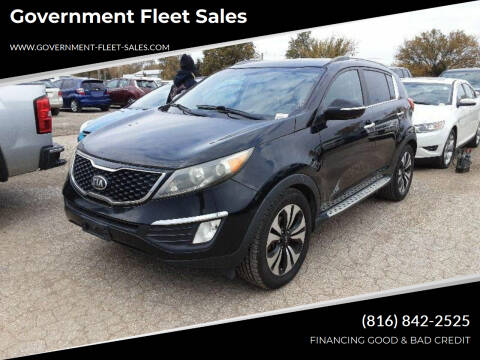 2013 Kia Sportage for sale at Government Fleet Sales in Kansas City MO