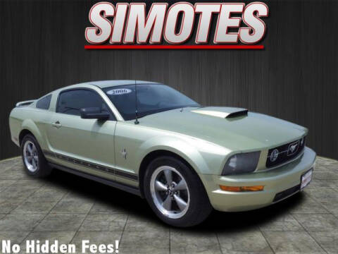 2006 Ford Mustang for sale at SIMOTES MOTORS in Minooka IL