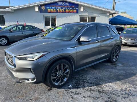 2019 Infiniti QX50 for sale at Auto Loans and Credit in Hollywood FL