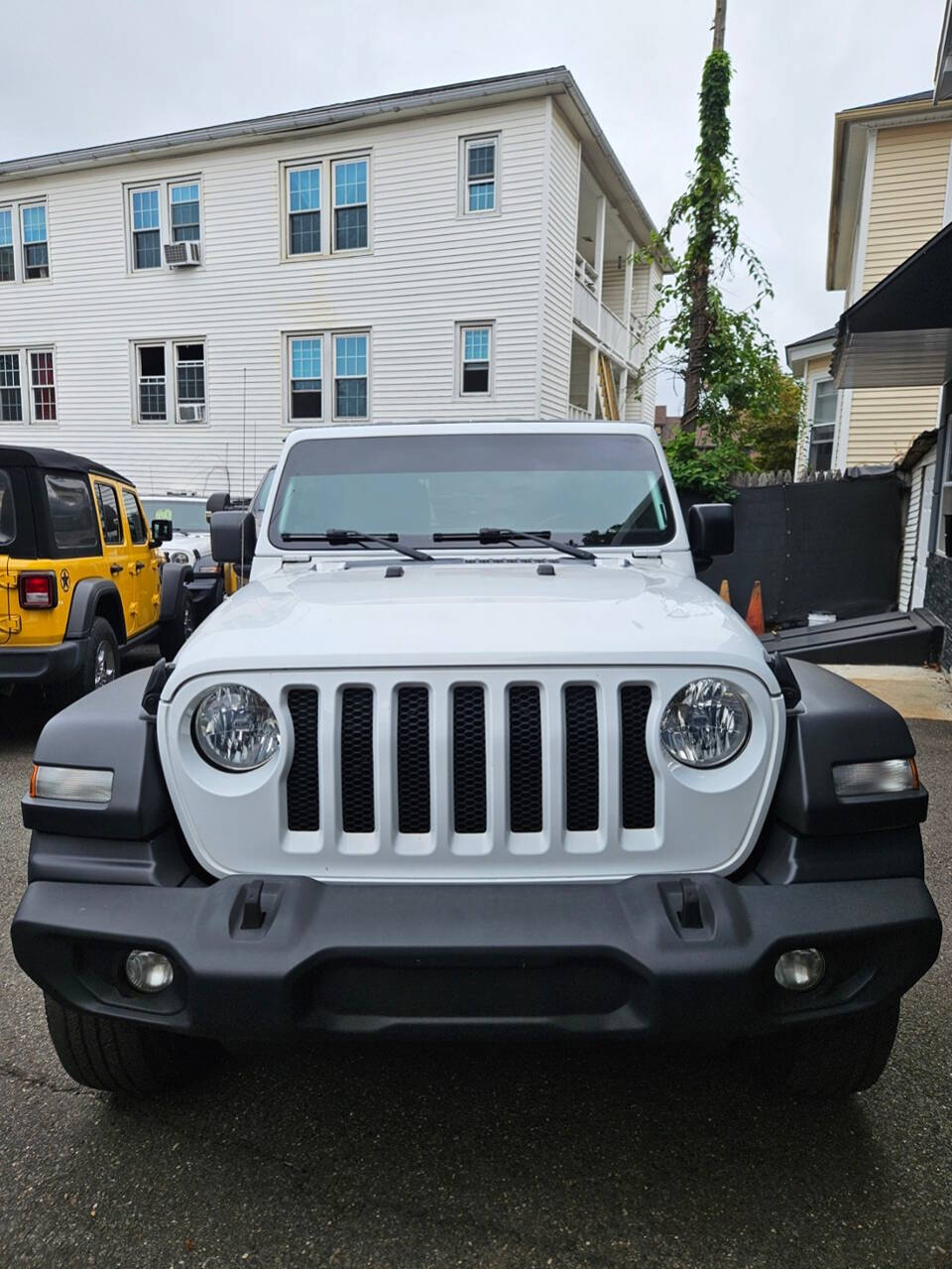 2019 Jeep Wrangler Unlimited for sale at RENOS AUTO SALES LLC in Waterbury, CT