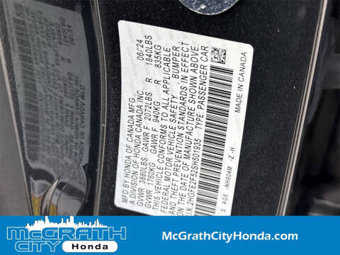 2025 Honda Civic Sport