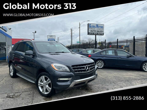 2013 Mercedes-Benz M-Class for sale at Global Motors 313 in Detroit MI