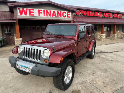 2008 Jeep Wrangler Unlimited for sale at Affordable Auto Sales in Cambridge MN