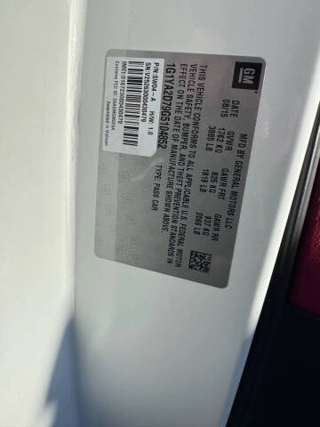 2016 Chevrolet Corvette Stingray