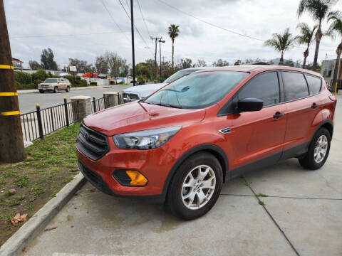 2019 Ford Escape for sale at E and M Auto Sales in Bloomington CA