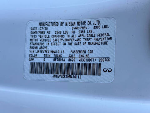 2021 Infiniti Q60 3.0T Luxe