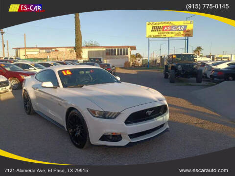 2016 Ford Mustang for sale at Escar Auto in El Paso TX
