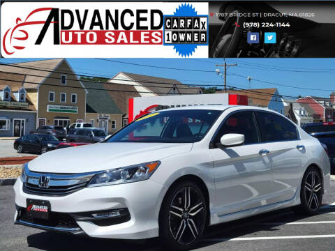 2017 Honda Accord for sale at Advanced Auto Sales in Dracut MA