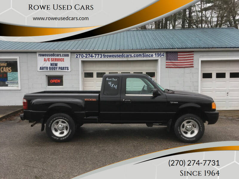2001 Ford Ranger for sale at Rowe Used Cars in Beaver Dam KY