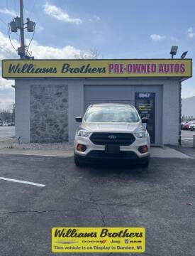 2018 Ford Escape for sale at Williams Brothers Pre-Owned Monroe in Monroe MI