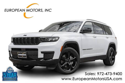 2023 Jeep Grand Cherokee L for sale at European Motors Inc in Plano TX