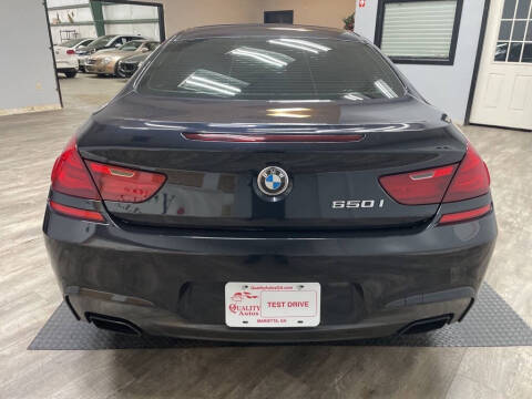 2012 BMW 6 Series 650i