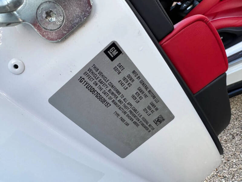 2016 Chevrolet Corvette Z06