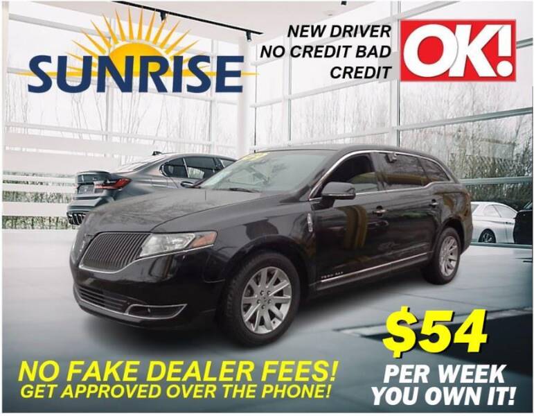2015 Lincoln MKT Town Car for sale at AUTOFYND in Elmont NY