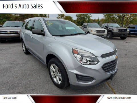 2016 Chevrolet Equinox for sale at Ford's Auto Sales in Kingsport TN