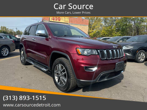 2017 Jeep Grand Cherokee for sale at Car Source in Detroit MI