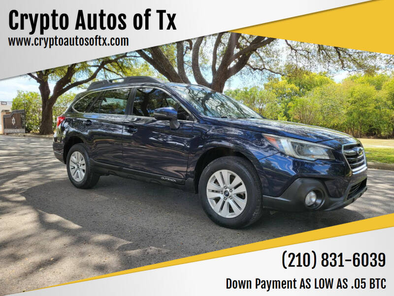 2018 Subaru Outback for sale at Crypto Autos of Tx in San Antonio TX