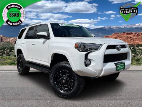 2018 Toyota 4Runner for sale at Street Smart Auto Brokers in Colorado Springs CO