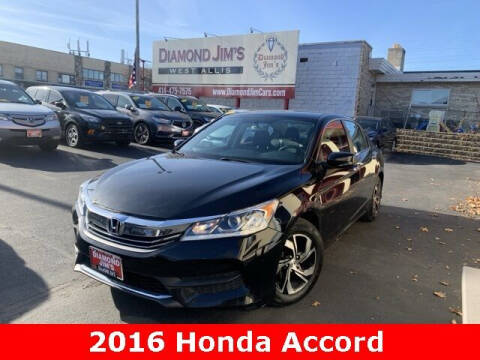 2016 Honda Accord for sale at Diamond Jim's West Allis in West Allis WI