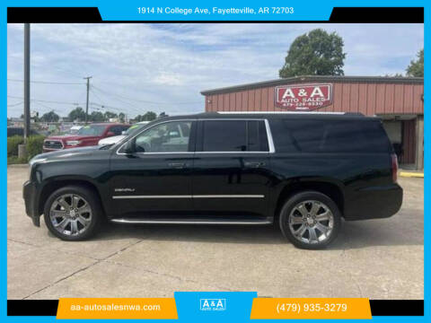 2016 GMC Yukon XL for sale at A & A Auto Sales in Fayetteville AR
