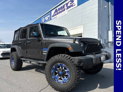 2017 Jeep Wrangler Unlimited for sale at Amey's Garage Inc in Cherryville PA