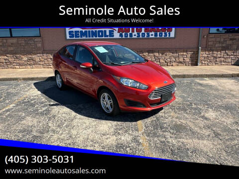 2019 Ford Fiesta for sale at Seminole Auto Sales in Seminole OK