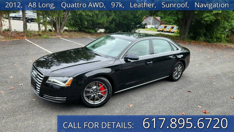 2012 Audi A8 L for sale at Carlot Express in Stow MA