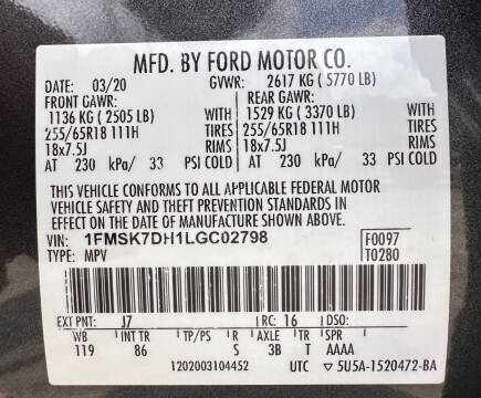 2020 Ford Explorer XLT