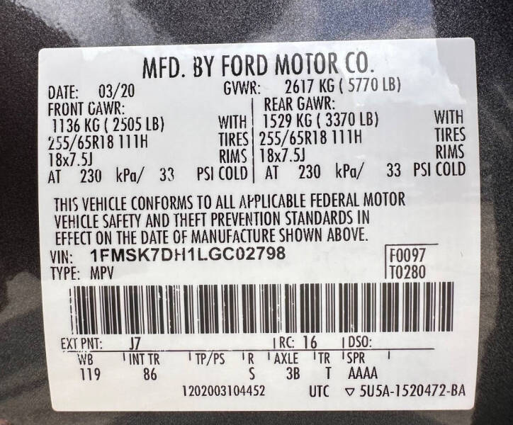 2020 Ford Explorer XLT