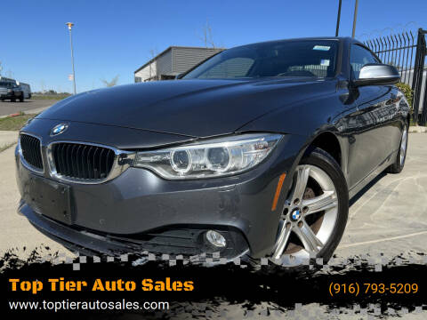 2014 BMW 4 Series for sale at Top Tier Auto Sales in Sacramento CA