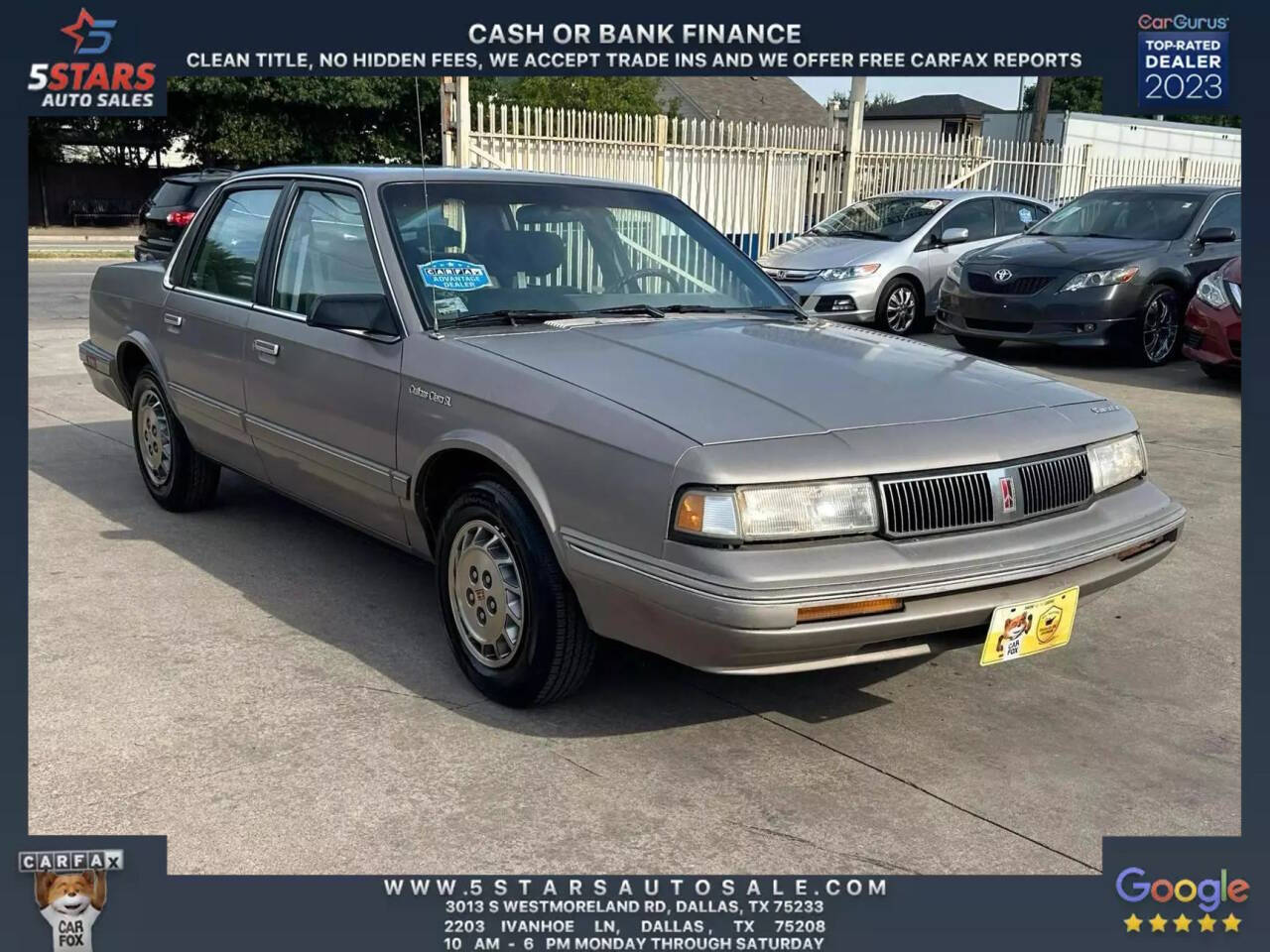1995 Oldsmobile Ciera For Sale In Plano, TX