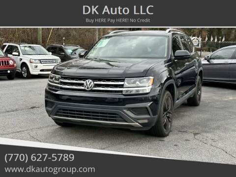 2018 Volkswagen Atlas for sale at DK Auto LLC in Stone Mountain GA