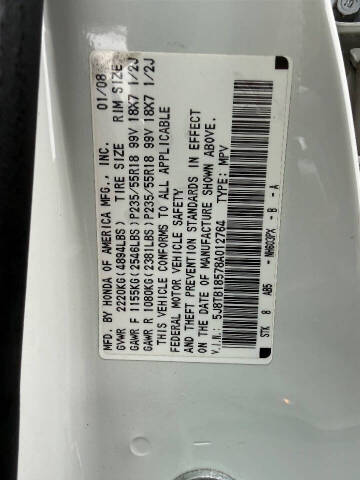 2008 Acura RDX SH-AWD w/Tech