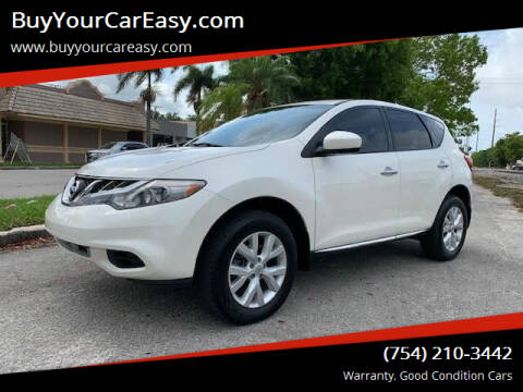2012 Nissan Murano for sale at BuyYourCarEasyllc.com in Hollywood FL