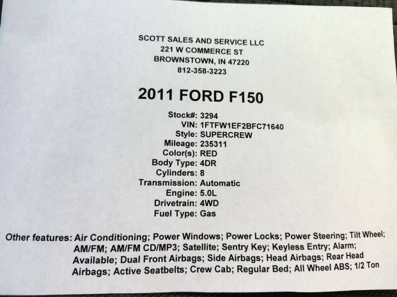 2011 Ford F-150