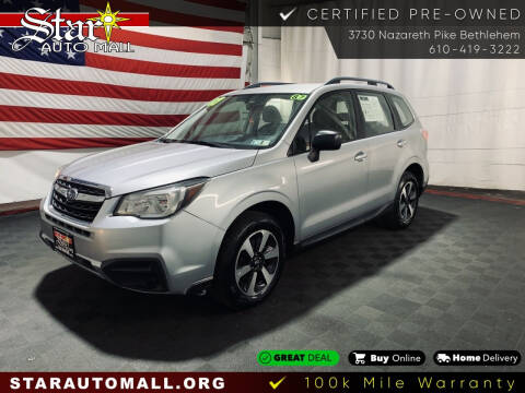 2017 Subaru Forester for sale at Star Auto Mall in Bethlehem PA