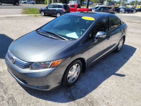 2012 Honda Civic for sale at MEN AUTO SALES in Port Richey FL